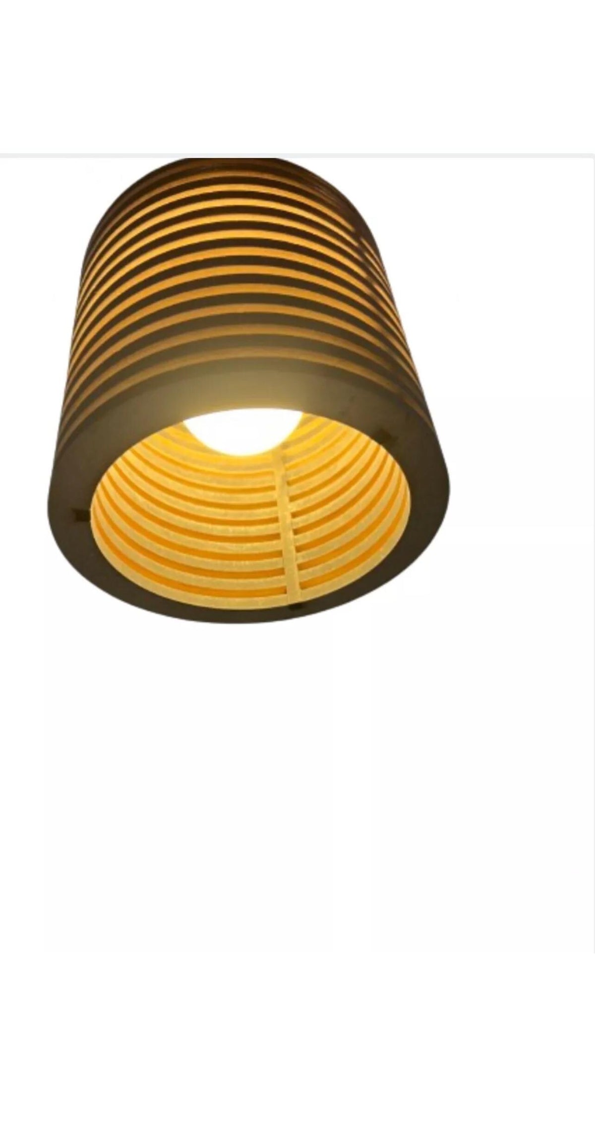 Hanging wooden lamp shade - Pendant light